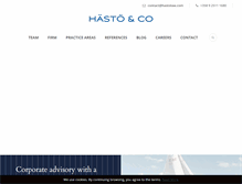 Tablet Screenshot of hastolaw.com